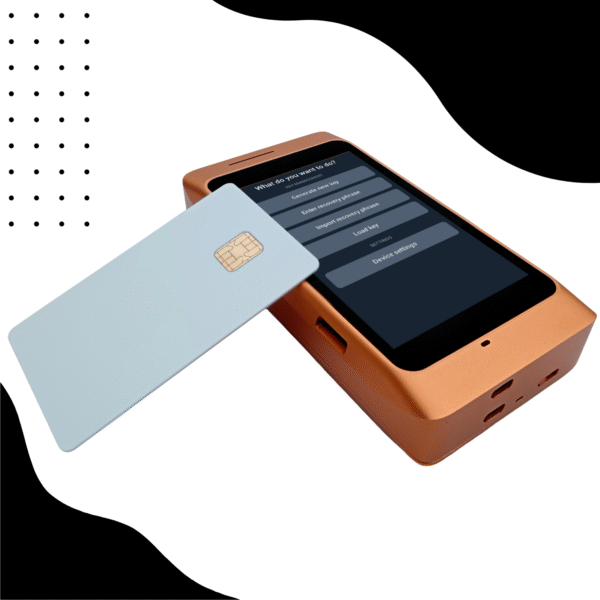Specter Shield Metall in orange mit Smartcard.