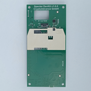 Vorderseite vom Specter Shield Erweiterungsboard.